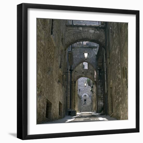 Narni, Umbria, Italy. Alley-Joe Cornish-Framed Photographic Print