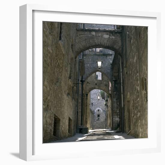 Narni, Umbria, Italy. Alley-Joe Cornish-Framed Photographic Print