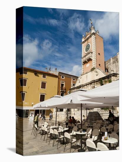 Narodni Trg (Narodni Square), Zadar, Zadar County, Dalmatia Region, Croatia, Europe-Emanuele Ciccomartino-Stretched Canvas