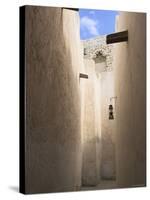 Narow Lane in the Old District of the Bastakiya, Dubai, United Arab Emirates-Jane Sweeney-Stretched Canvas