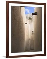 Narow Lane in the Old District of the Bastakiya, Dubai, United Arab Emirates-Jane Sweeney-Framed Photographic Print