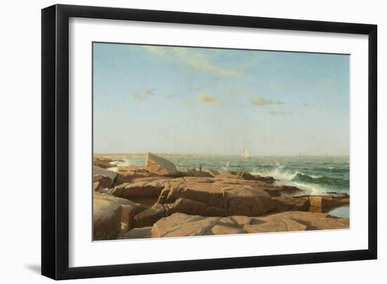 Narragansett Bay, 1864-William Stanley Haseltine-Framed Art Print