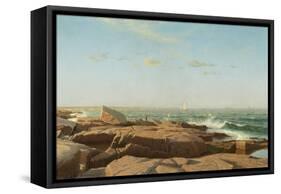 Narragansett Bay, 1864-William Stanley Haseltine-Framed Stretched Canvas