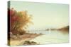 Narragansett Bay, Autumn, Rhode Island-Alfred Thompson Bricher-Stretched Canvas