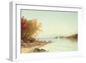 Narragansett Bay, Autumn, Rhode Island-Alfred Thompson Bricher-Framed Giclee Print