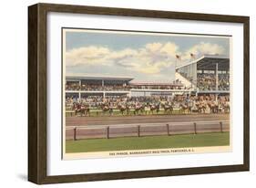 Narragansett Race Track, Pawtucket, Rhode Island-null-Framed Art Print