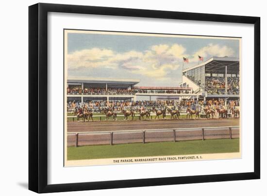 Narragansett Race Track, Pawtucket, Rhode Island-null-Framed Art Print