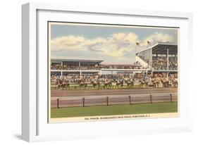 Narragansett Race Track, Pawtucket, Rhode Island-null-Framed Art Print