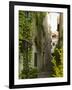 Narrow alley with historic stone buildings, Trogir, Dalamatia, Croatia-Merrill Images-Framed Photographic Print