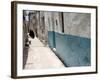 Narrow Alley With Moslem Women, Old Town, Lamu Island, Kenya, East Africa, Africa-null-Framed Photographic Print