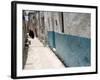 Narrow Alley With Moslem Women, Old Town, Lamu Island, Kenya, East Africa, Africa-null-Framed Photographic Print