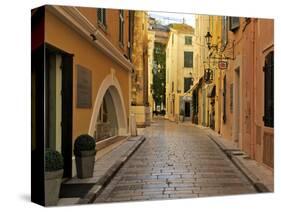 Narrow Back Street, St. Tropez, Var, Provence, Cote D'Azur, France, Europe-Peter Richardson-Stretched Canvas