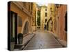 Narrow Back Street, St. Tropez, Var, Provence, Cote D'Azur, France, Europe-Peter Richardson-Stretched Canvas