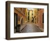 Narrow Back Street, St. Tropez, Var, Provence, Cote D'Azur, France, Europe-Peter Richardson-Framed Photographic Print