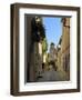 Narrow Back Street, St. Tropez, Var, Provence, Cote D'Azur, France, Europe-Peter Richardson-Framed Photographic Print