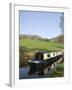 Narrow Boat Cruising the Llangollen Canal, Wales, United Kingdom, Europe-Richard Maschmeyer-Framed Photographic Print