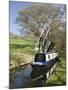 Narrow Boat Passing Through a Lift Bridge, Llangollen Canal, Wales, United Kingdom, Europe-Richard Maschmeyer-Mounted Photographic Print