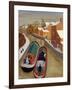 Narrow Boats-Margaret Loxton-Framed Giclee Print