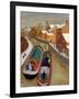 Narrow Boats-Margaret Loxton-Framed Giclee Print