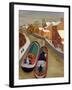 Narrow Boats-Margaret Loxton-Framed Giclee Print