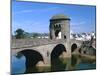 Narrow Bridge, Monmouth, Monmouthshire, Wales-Peter Thompson-Mounted Photographic Print