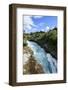 Narrow Chasm Leading in the Huka Falls on the Waikato River, Taupo, North Island-Michael Runkel-Framed Photographic Print