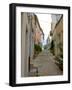 Narrow Cobblestone Street, Arles, Provence, France-Lisa S. Engelbrecht-Framed Photographic Print