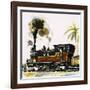 Narrow Guage Wt Class Bagnall-Built Tank Engine on the Western Railways-John S. Smith-Framed Giclee Print