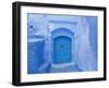 Narrow Lane, Chefchaouen, Morocco-Peter Adams-Framed Photographic Print