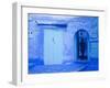 Narrow Lane, Chefchaouen, Morocco-Peter Adams-Framed Photographic Print