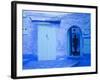 Narrow Lane, Chefchaouen, Morocco-Peter Adams-Framed Photographic Print