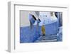 Narrow Lane, Chefchaouen, Morocco-Peter Adams-Framed Photographic Print