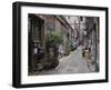 Narrow Lanes in Traditional Residence, Shanghai, China-Keren Su-Framed Photographic Print