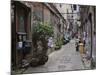 Narrow Lanes in Traditional Residence, Shanghai, China-Keren Su-Mounted Photographic Print