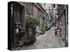 Narrow Lanes in Traditional Residence, Shanghai, China-Keren Su-Stretched Canvas