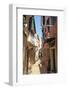 Narrow Street and Washing, Old Town, Corfu Town-Eleanor Scriven-Framed Photographic Print