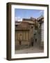 Narrow street, Anguiano, La Rioja, Spain-Janis Miglavs-Framed Photographic Print