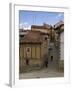 Narrow street, Anguiano, La Rioja, Spain-Janis Miglavs-Framed Photographic Print