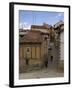 Narrow street, Anguiano, La Rioja, Spain-Janis Miglavs-Framed Photographic Print