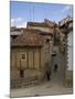 Narrow street, Anguiano, La Rioja, Spain-Janis Miglavs-Mounted Photographic Print