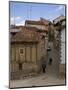 Narrow street, Anguiano, La Rioja, Spain-Janis Miglavs-Mounted Photographic Print