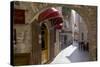 Narrow Street, Budva Old Town, Budva, Montenegro, Europe-Frank Fell-Stretched Canvas