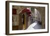 Narrow Street, Budva Old Town, Budva, Montenegro, Europe-Frank Fell-Framed Photographic Print