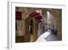 Narrow Street, Budva Old Town, Budva, Montenegro, Europe-Frank Fell-Framed Photographic Print