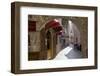 Narrow Street, Budva Old Town, Budva, Montenegro, Europe-Frank Fell-Framed Photographic Print