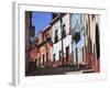 Narrow Street, Guanajuato, Guanajuato State, Mexico, North America-Wendy Connett-Framed Photographic Print