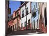 Narrow Street, Guanajuato, Guanajuato State, Mexico, North America-Wendy Connett-Mounted Photographic Print