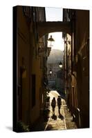 Narrow Street, Imperia, Liguria, Italy, Europe-Frank Fell-Stretched Canvas