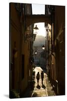 Narrow Street, Imperia, Liguria, Italy, Europe-Frank Fell-Stretched Canvas