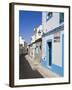Narrow Street in Ferragudo Fishing Village, Portimao City, Algarve, Portugal, Europe-Richard Cummins-Framed Photographic Print
